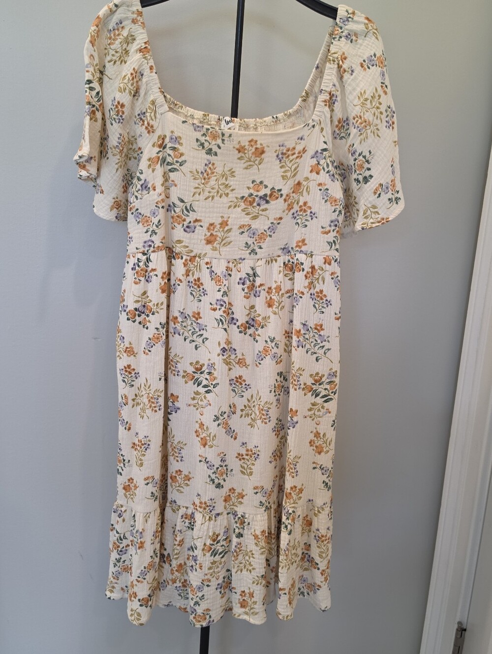 In Loom Ditsey Floral Fall Print Dress Sz Small